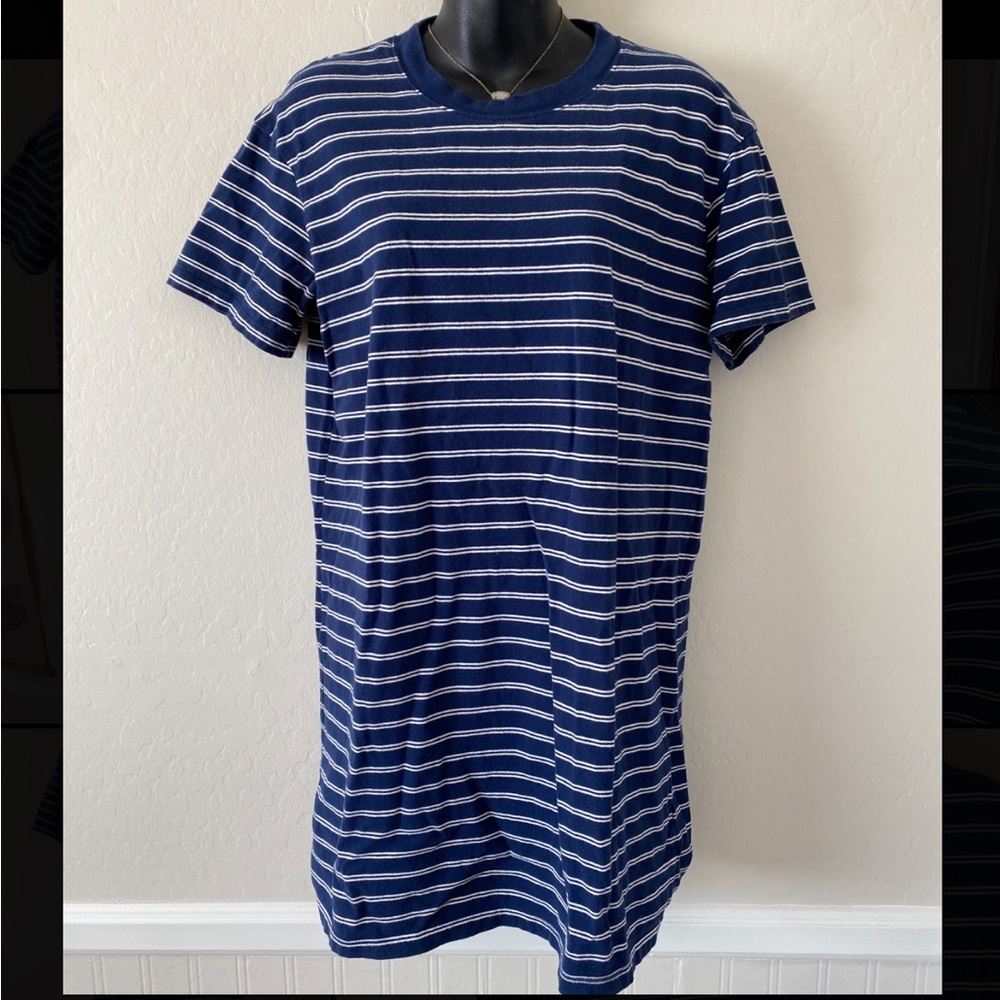 Madewell Striped Tshirt Dress